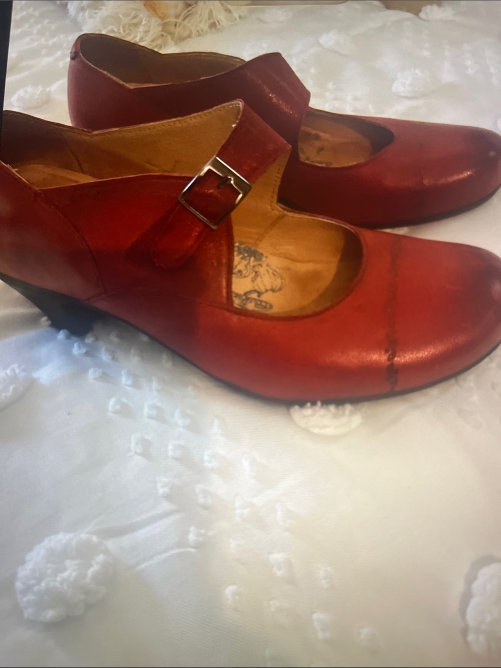 Made in Spain Leather Red